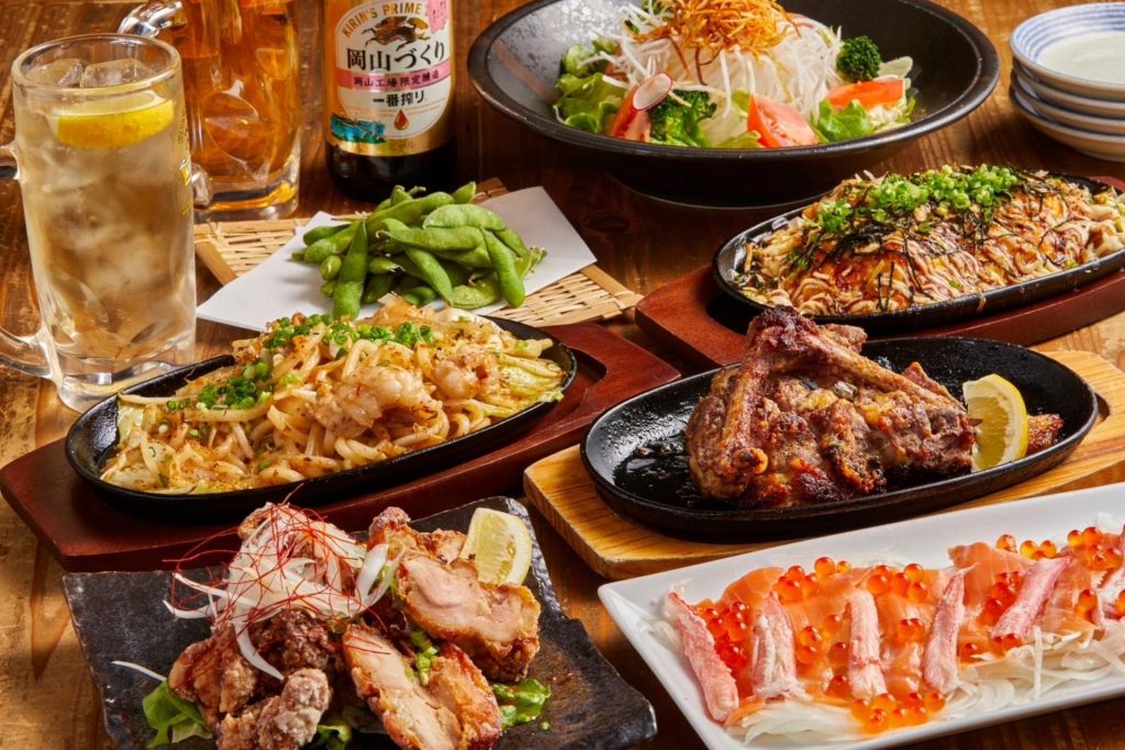 飲み放題2時間付